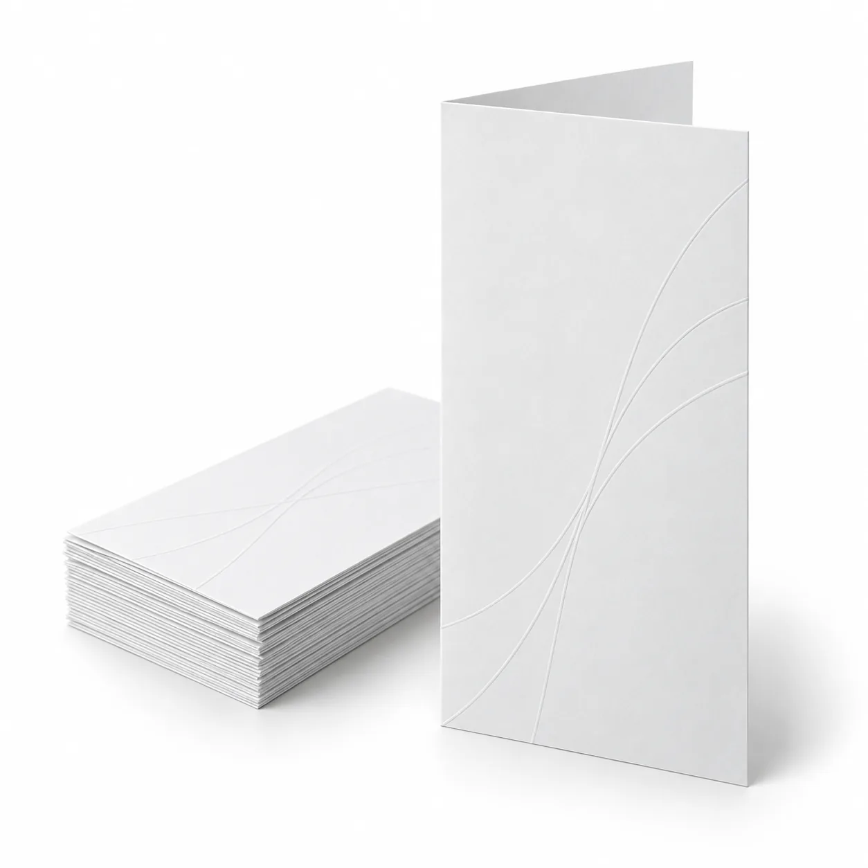 White DL leaflet