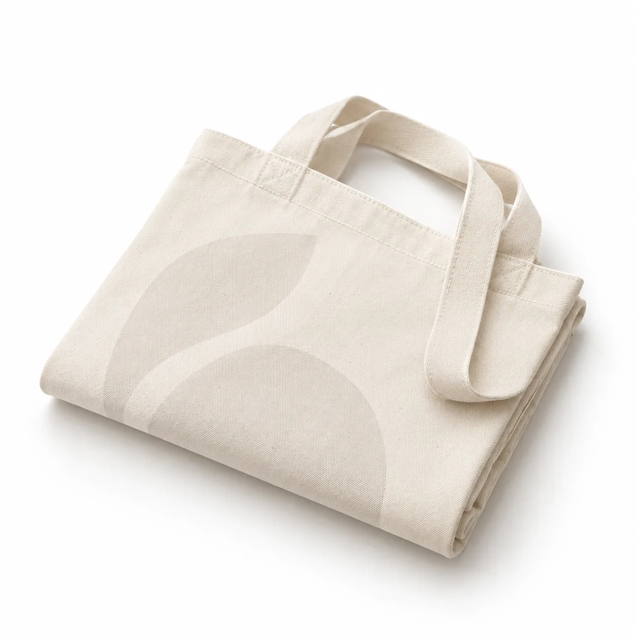 White canvas corporate tote bag