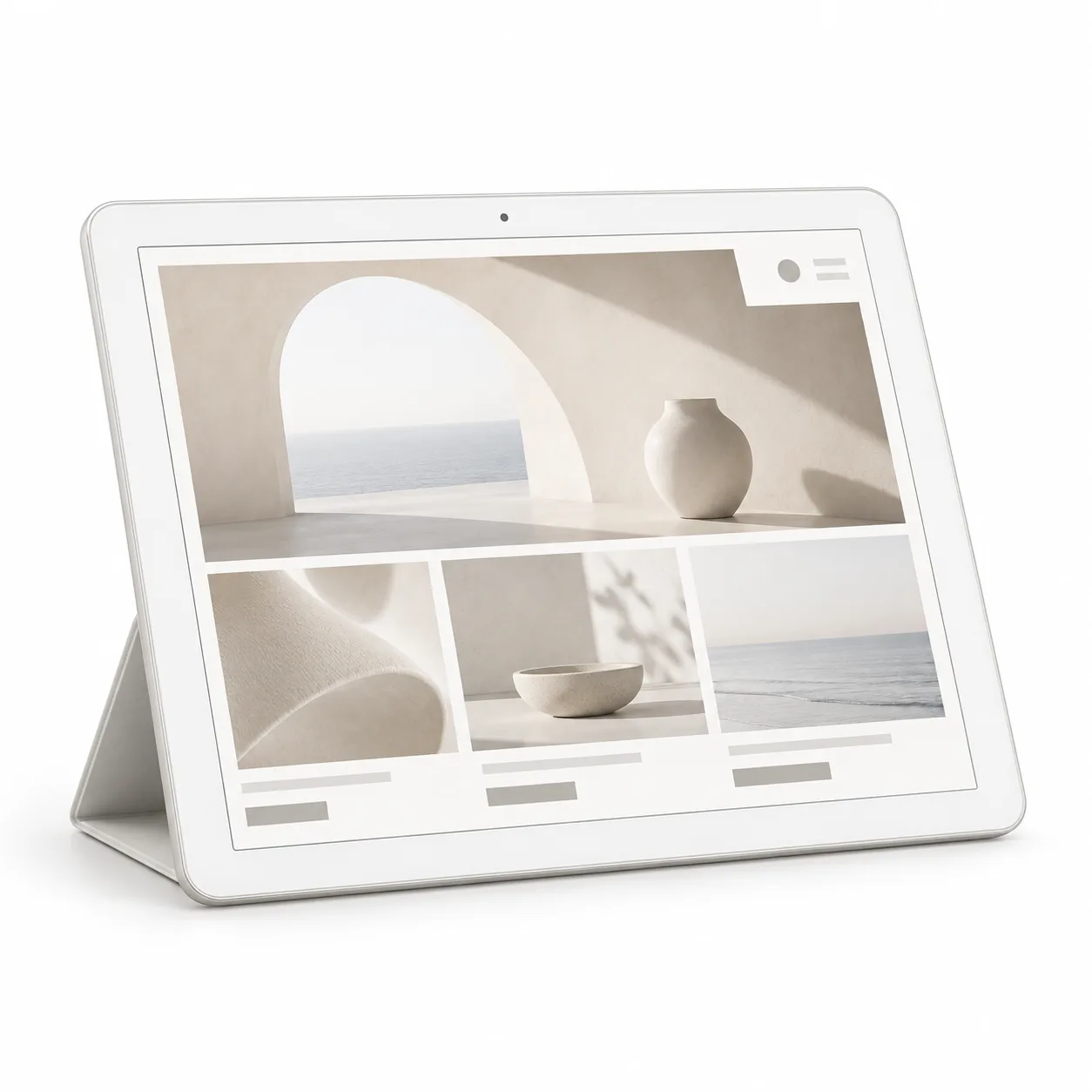 Editorial website example