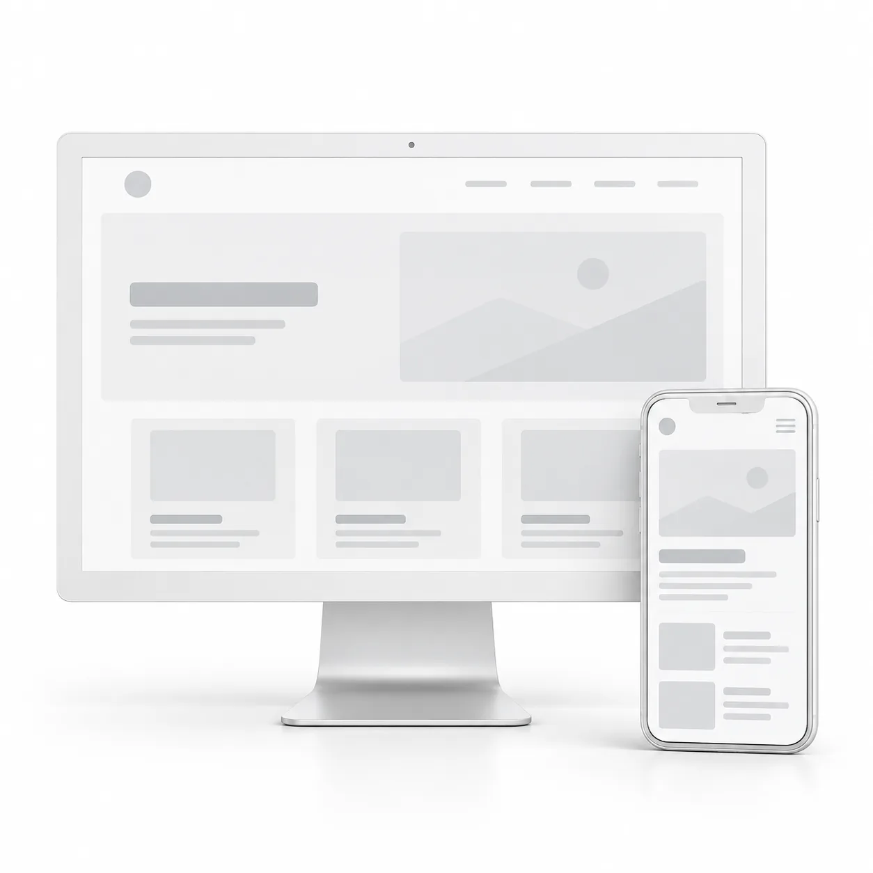 Responsive website example