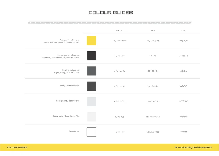 Brand identity stationery and logo system