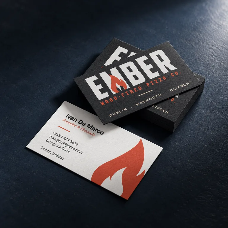 Logo design sketch and vector artwork