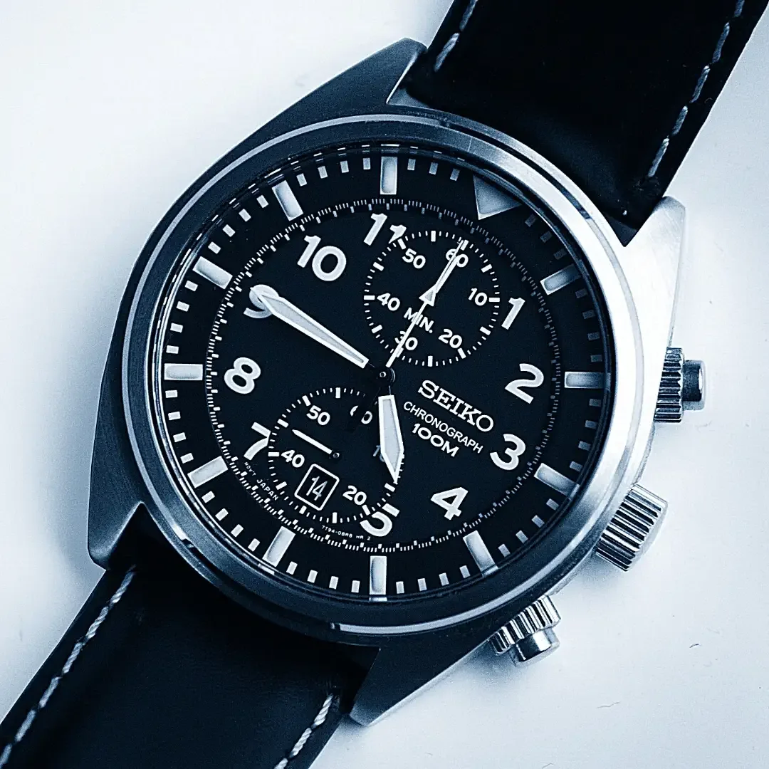Product photograph: Seiko Chronograph.webp